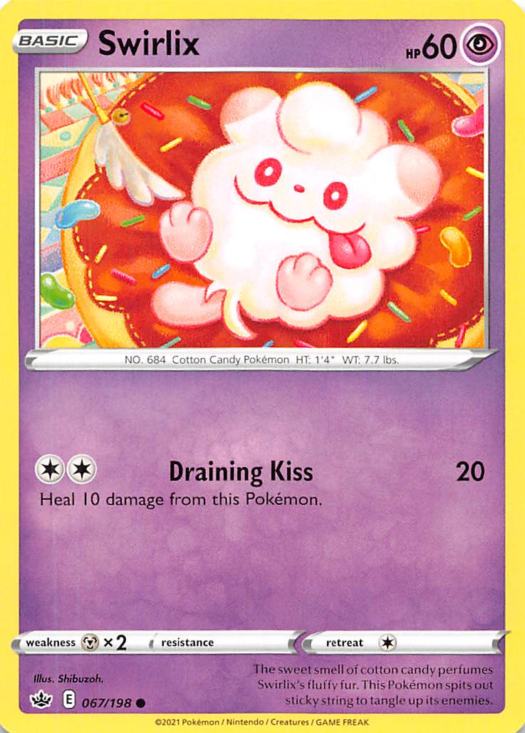 Swirlix (067/198) [Sword & Shield: Chilling Reign] | Good Games Morley