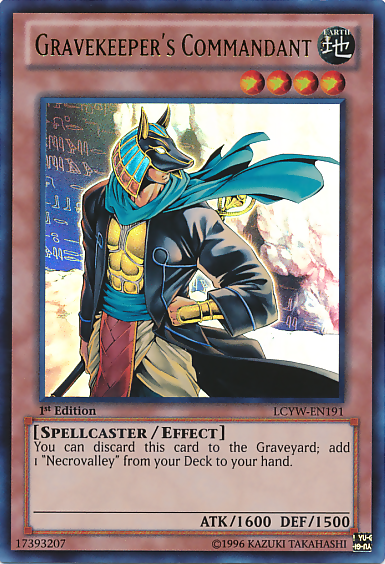Gravekeeper's Commandant [LCYW-EN191] Ultra Rare | Good Games Morley