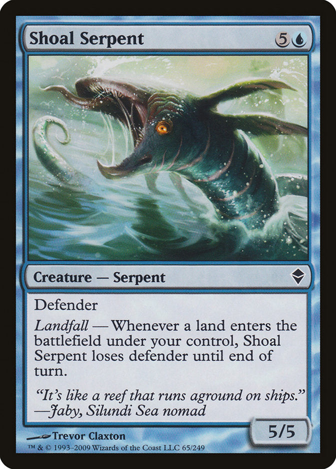 Shoal Serpent [Zendikar] | Good Games Morley