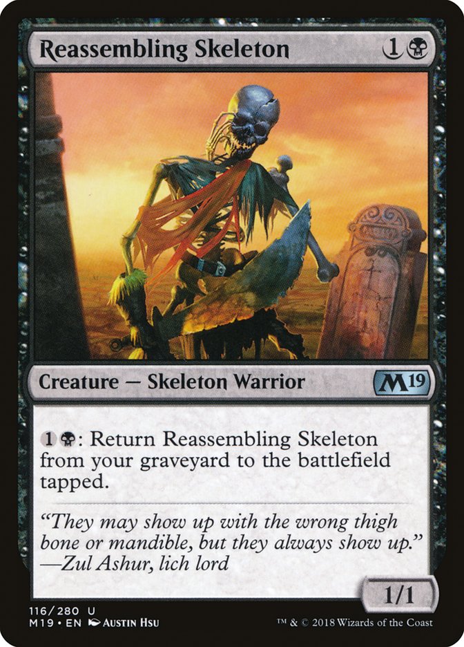 Reassembling Skeleton [Core Set 2019] | Good Games Morley