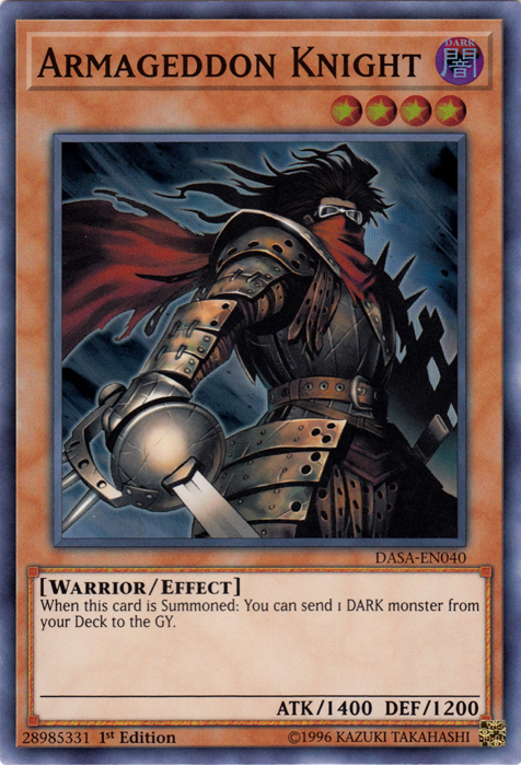 Armageddon Knight [DASA-EN040] Super Rare | Good Games Morley