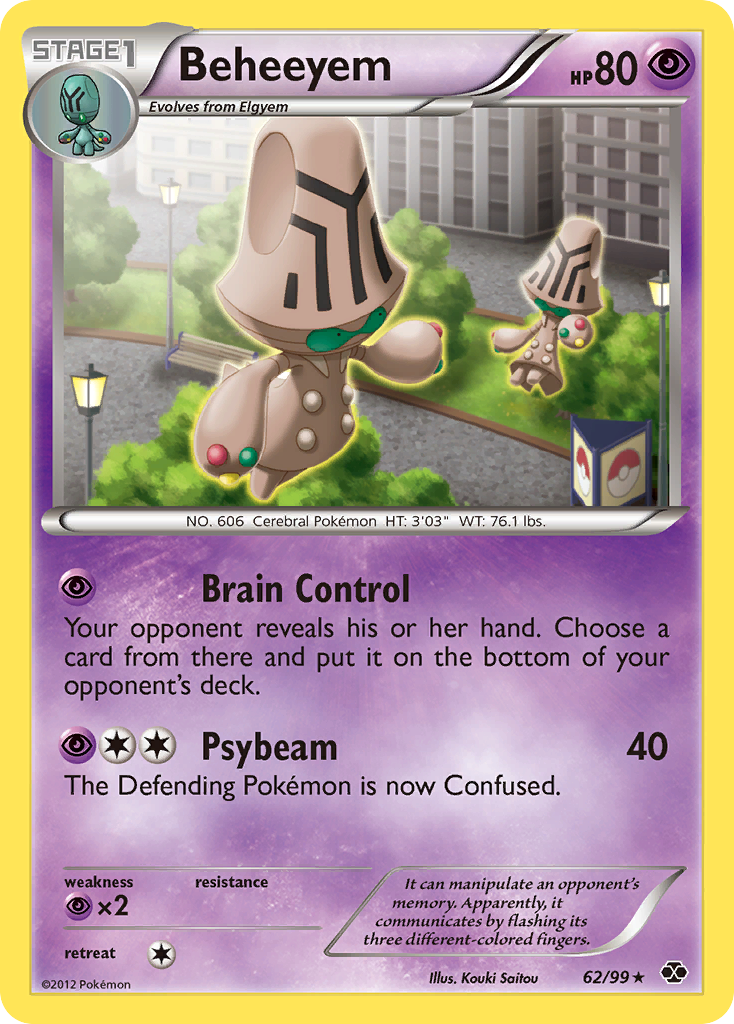 Beheeyem (62/99) [Black & White: Next Destinies] | Good Games Morley