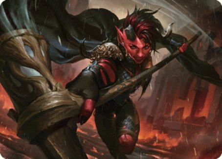 Karlach, Fury of Avernus Art Card (34) [Commander Legends: Battle for Baldur's Gate Art Series] | Good Games Morley