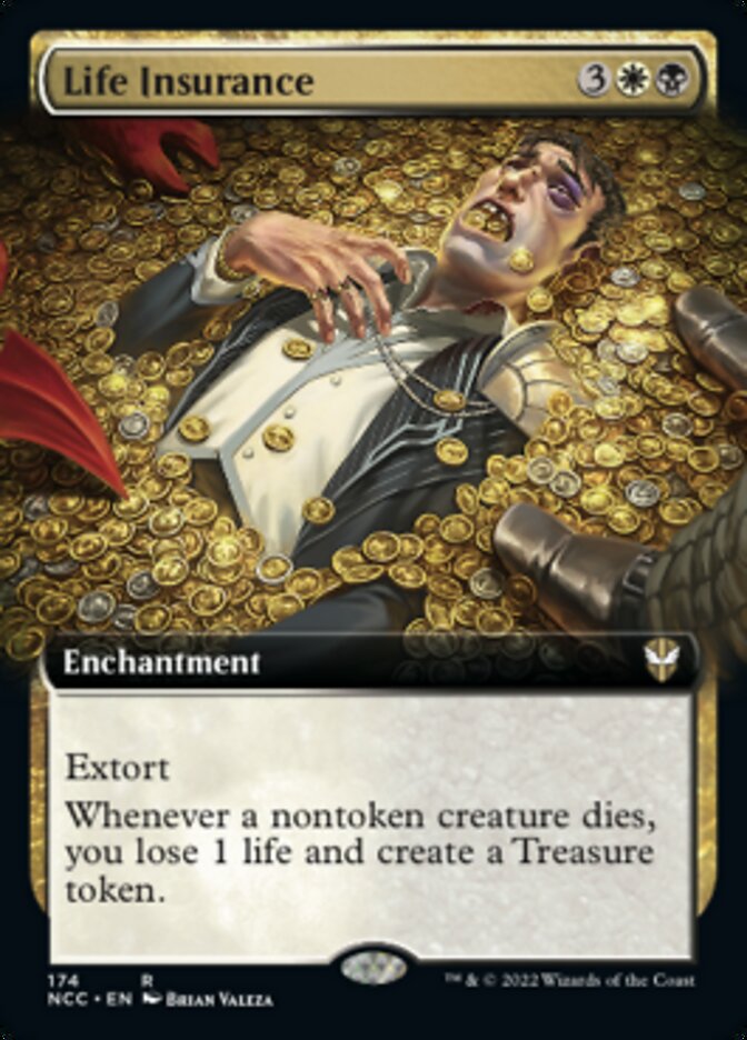 Life Insurance (Extended Art) [Streets of New Capenna Commander] | Good Games Morley
