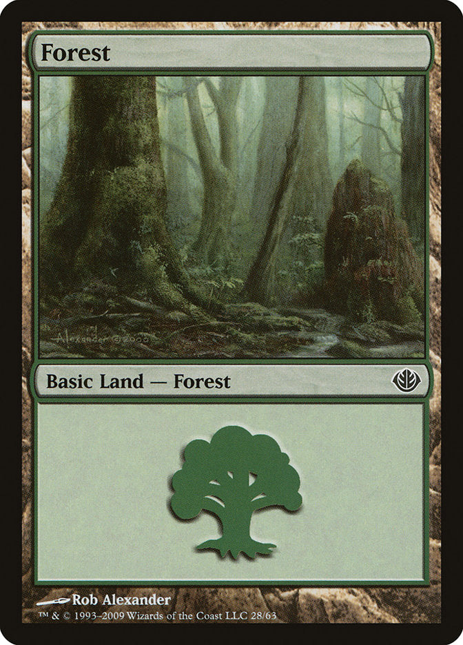 Forest (28) [Duel Decks: Garruk vs. Liliana] | Good Games Morley
