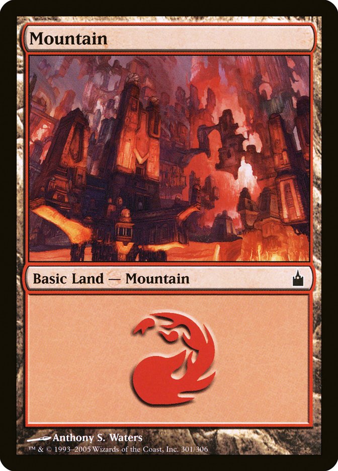 Mountain (301) [Ravnica: City of Guilds] | Good Games Morley