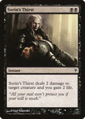 Sorin's Thirst [Duel Decks: Sorin vs. Tibalt] | Good Games Morley