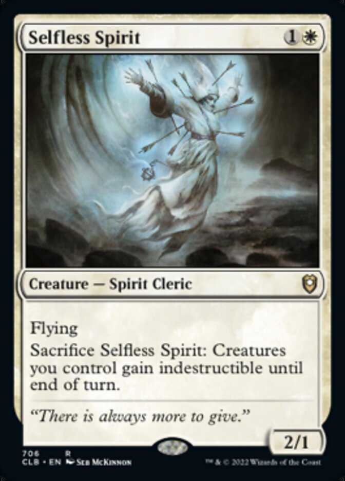 Selfless Spirit [Commander Legends: Battle for Baldur's Gate] | Good Games Morley