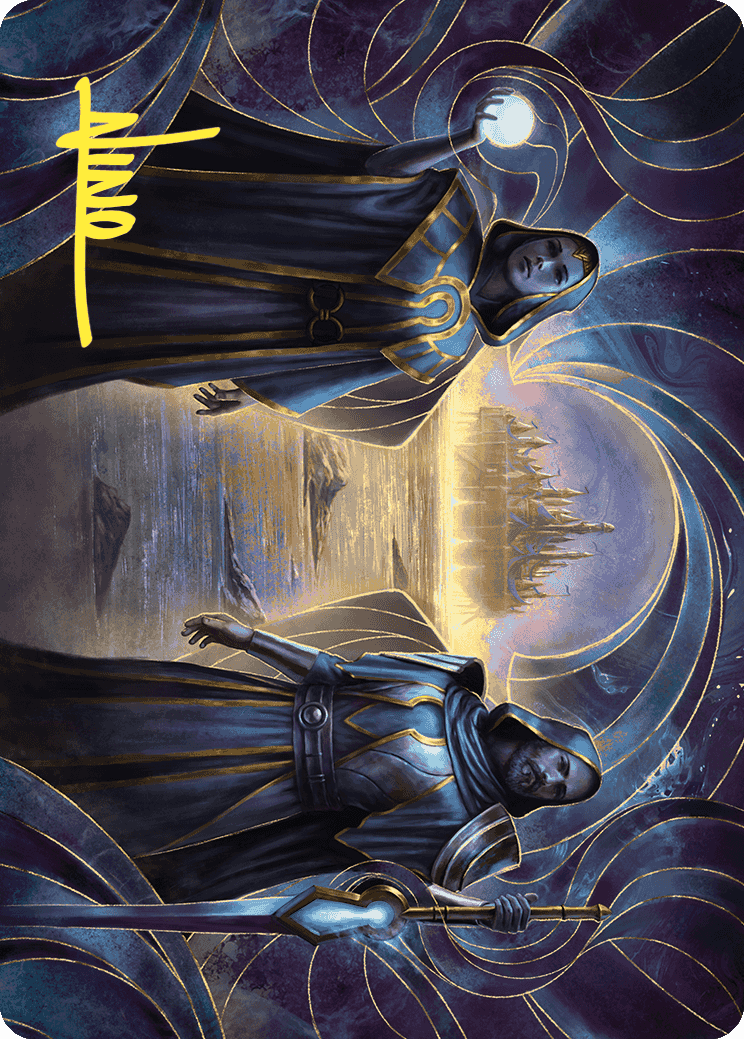 Court of Vantress Art Card (Gold-Stamped Signature) [Wilds of Eldraine Art Series] | Good Games Morley