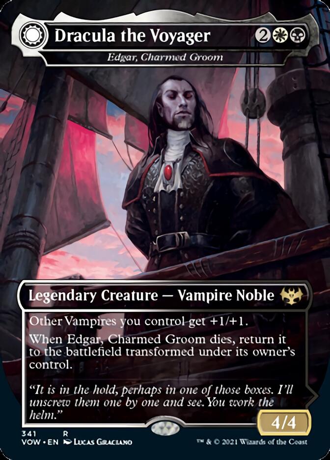 Edgar, Charmed Groom // Edgar Markov's Coffin - Dracula the Voyager // Casket of Native Earth [Innistrad: Crimson Vow] | Good Games Morley