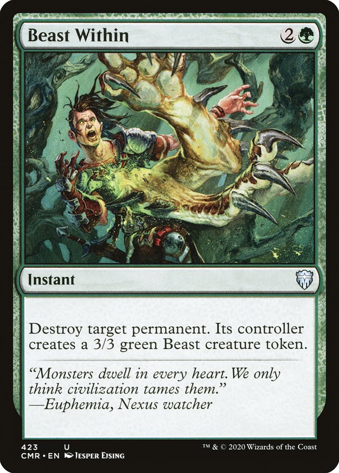 Beast Within [Commander Legends] | Good Games Morley