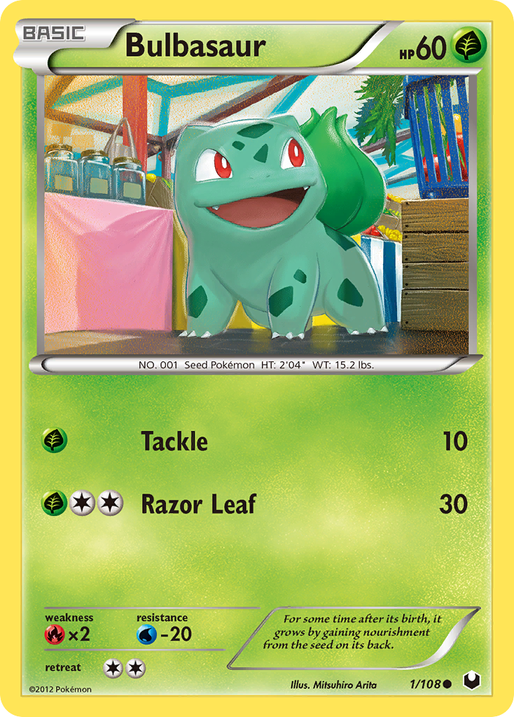 Bulbasaur (1/108) [Black & White: Dark Explorers] | Good Games Morley