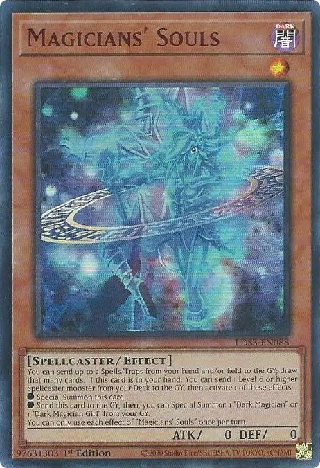 Magicians' Souls (Red) [LDS3-EN088] Ultra Rare | Good Games Morley