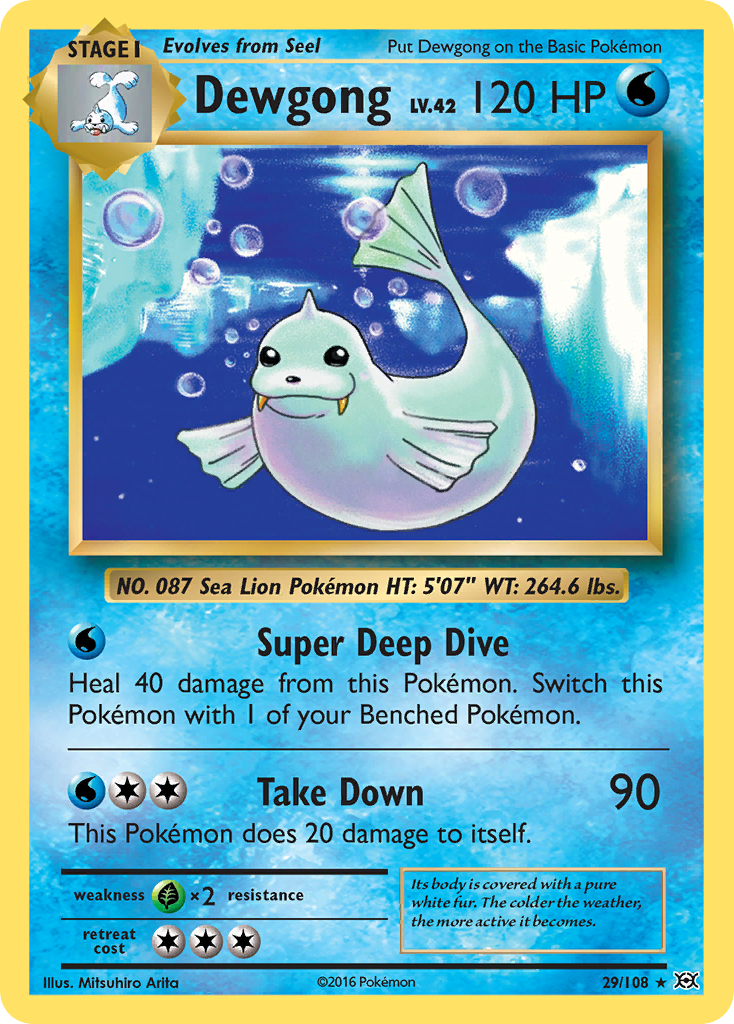Dewgong (29/108) [XY: Evolutions] | Good Games Morley