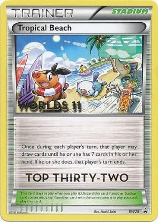Tropical Beach (BW28) (Top 32) [Black & White: Black Star Promos] | Good Games Morley