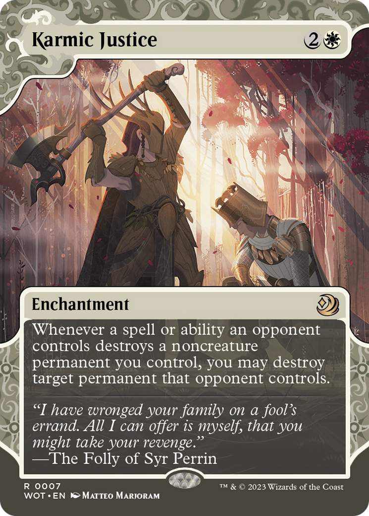 Karmic Justice [Wilds of Eldraine: Enchanting Tales] | Good Games Morley