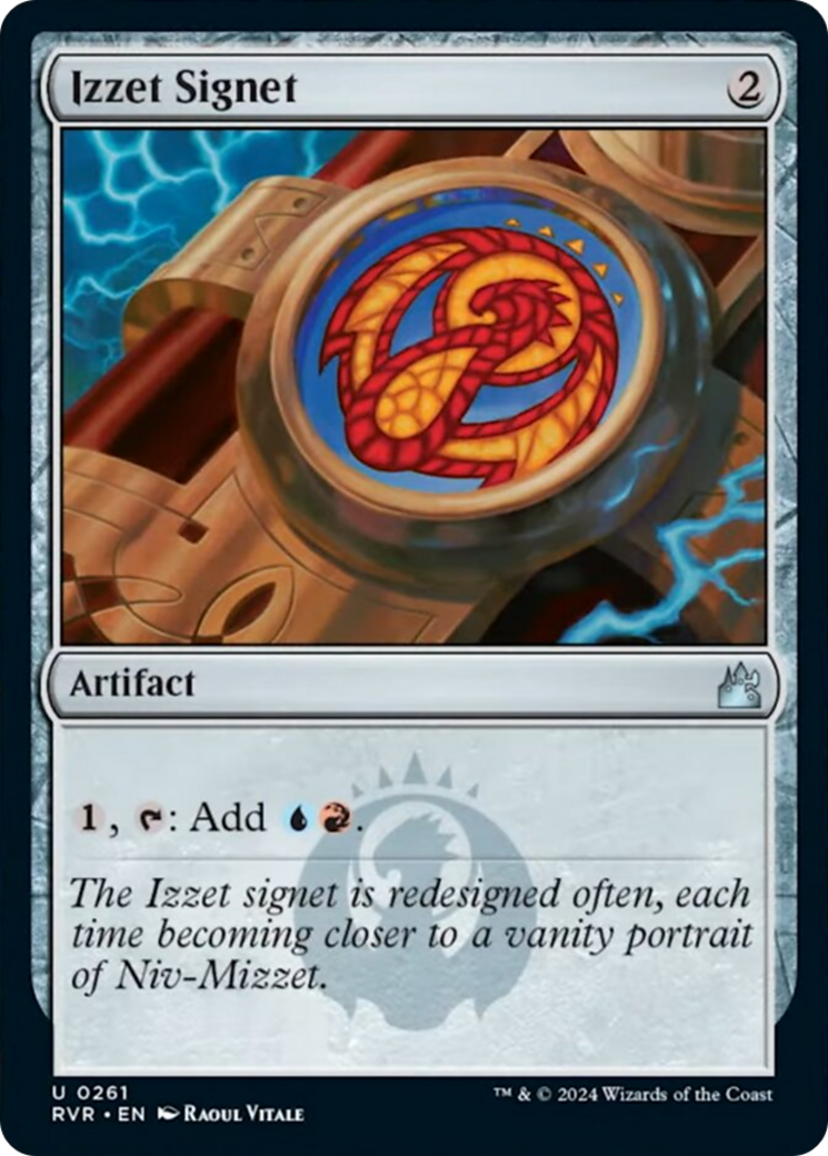 Izzet Signet [Ravnica Remastered] | Good Games Morley