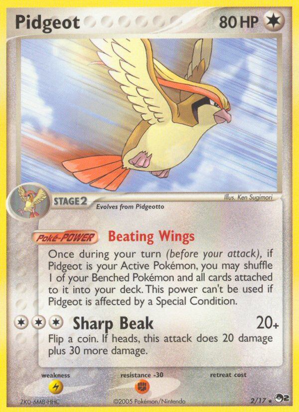 Pidgeot (2/17) [POP Series 2] | Good Games Morley