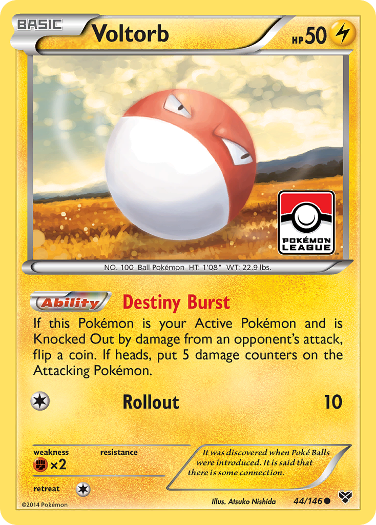 Voltorb (44/146) [XY: Base Set] | Good Games Morley