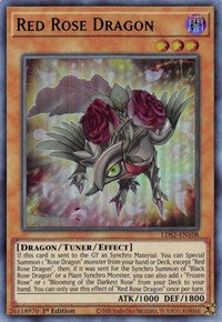 Red Rose Dragon (Green) [LDS2-EN108] Ultra Rare | Good Games Morley