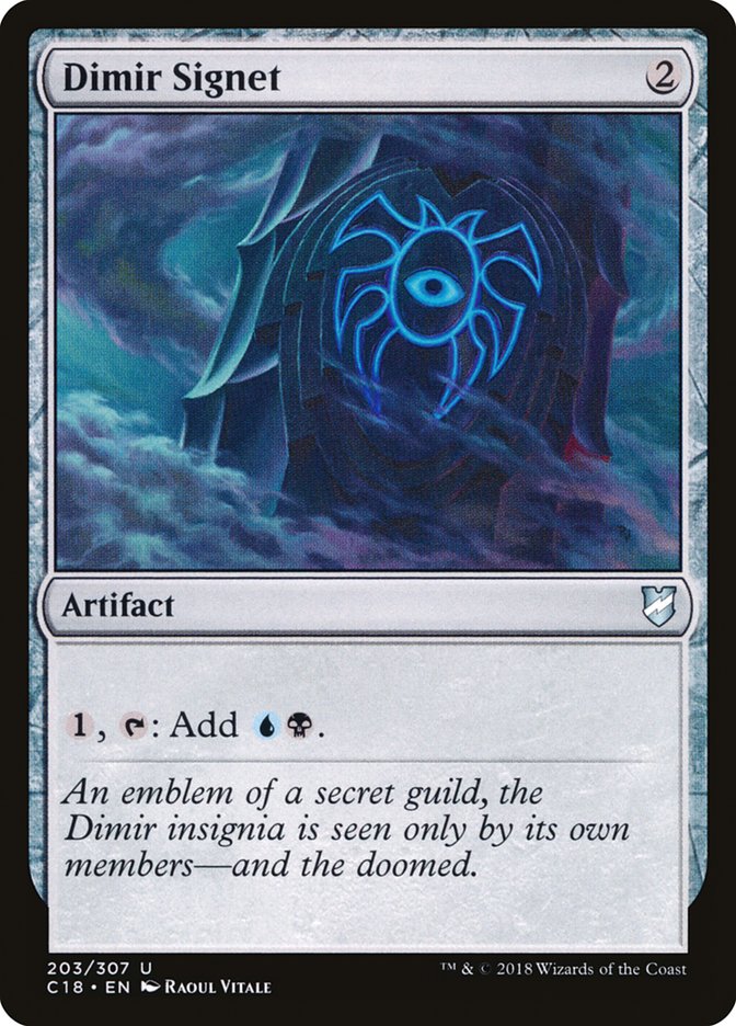 Dimir Signet [Commander 2018] | Good Games Morley