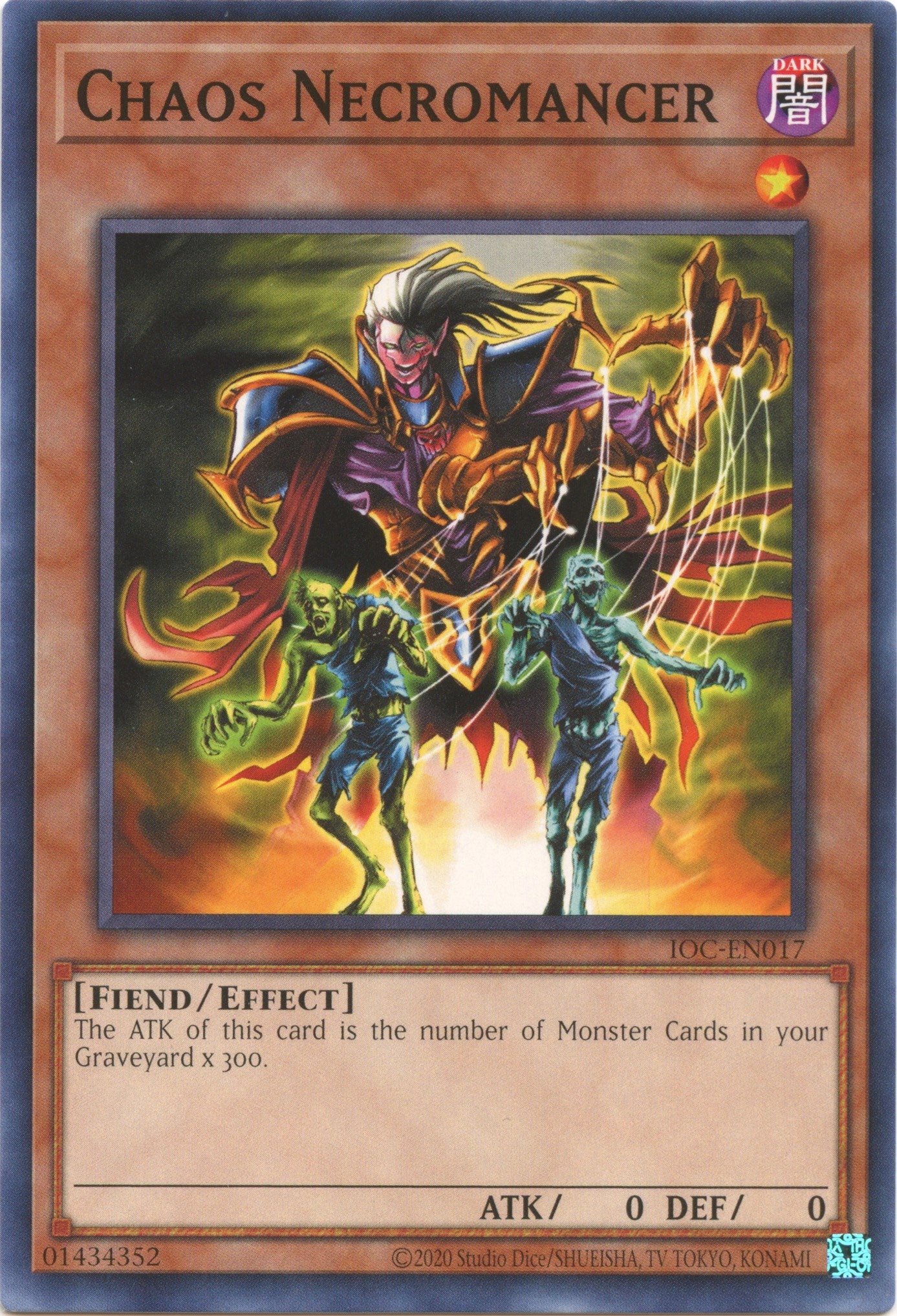Chaos Necromancer (25th Anniversary) [IOC-EN017] Common | Good Games Morley