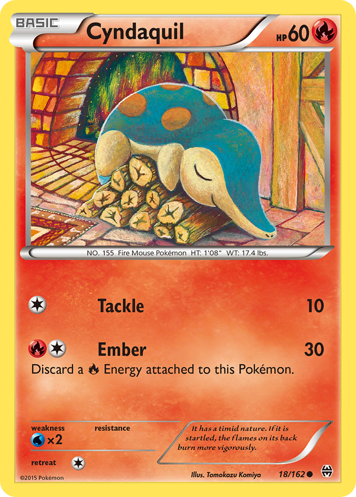 Cyndaquil (18/162) [XY: BREAKthrough] | Good Games Morley