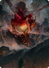 Red Dragon Art Card [Dungeons & Dragons: Adventures in the Forgotten Realms Art Series] | Good Games Morley