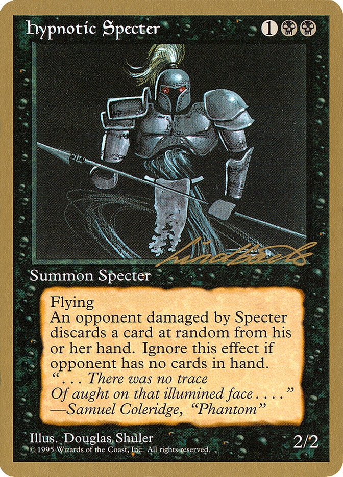 Hypnotic Specter (Leon Lindback) [Pro Tour Collector Set] | Good Games Morley