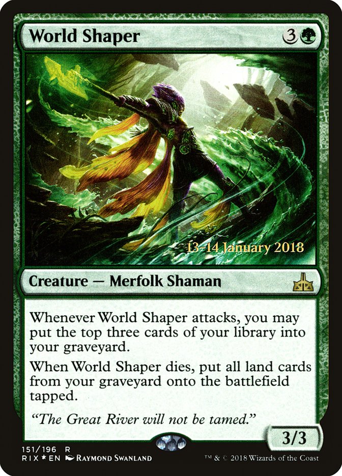 World Shaper [Rivals of Ixalan Prerelease Promos] | Good Games Morley
