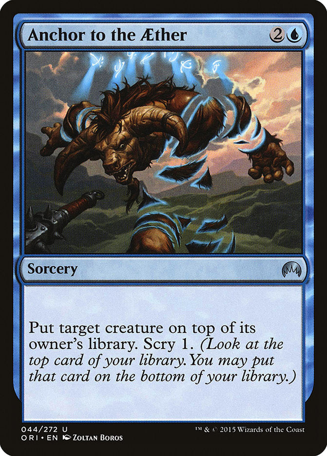 Anchor to the Aether [Magic Origins] | Good Games Morley