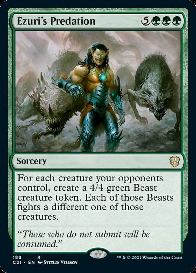 Ezuri's Predation [Commander 2021] | Good Games Morley