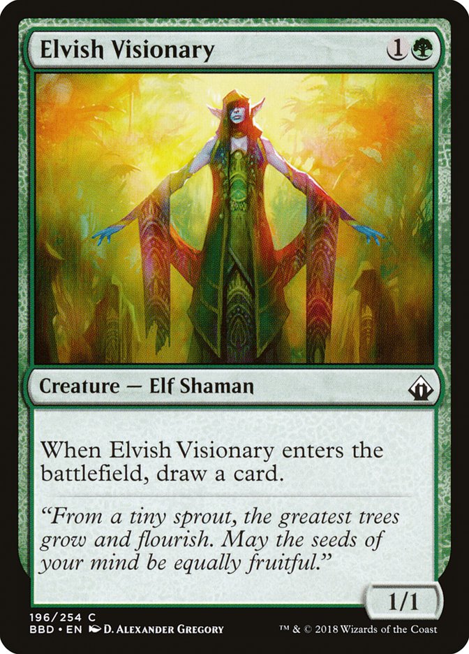 Elvish Visionary [Battlebond] | Good Games Morley