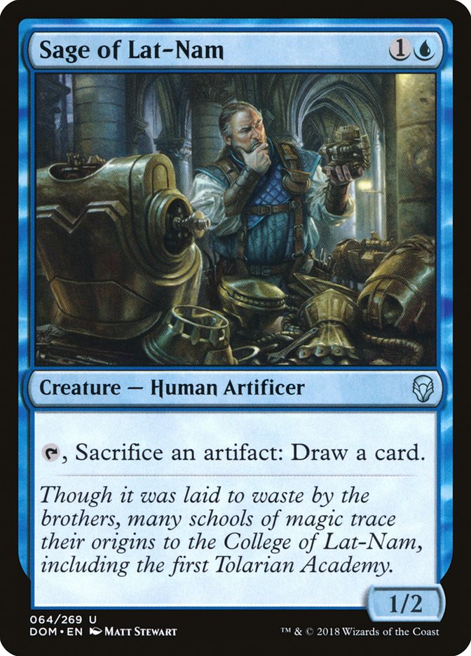 Sage of Lat-Nam [Dominaria] | Good Games Morley