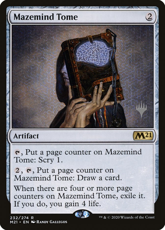 Mazemind Tome (Promo Pack) [Core Set 2021 Promos] | Good Games Morley