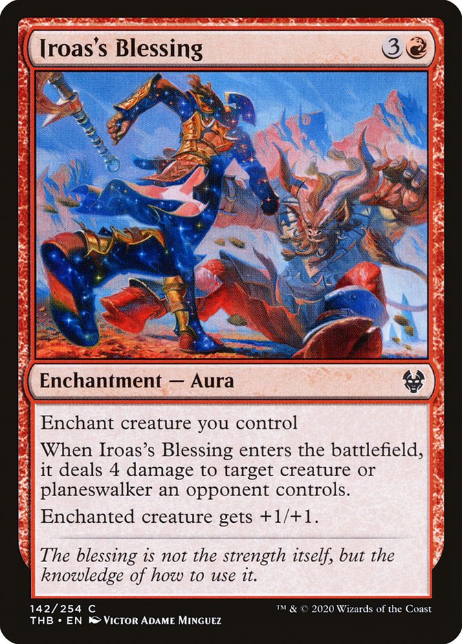 Iroas's Blessing [Theros Beyond Death] | Good Games Morley