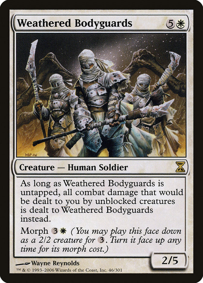 Weathered Bodyguards [Time Spiral] | Good Games Morley