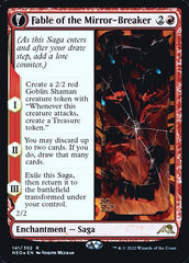 Fable of the Mirror-Breaker // Reflection of Kiki-Jiki [Kamigawa: Neon Dynasty Prerelease Promos] | Good Games Morley