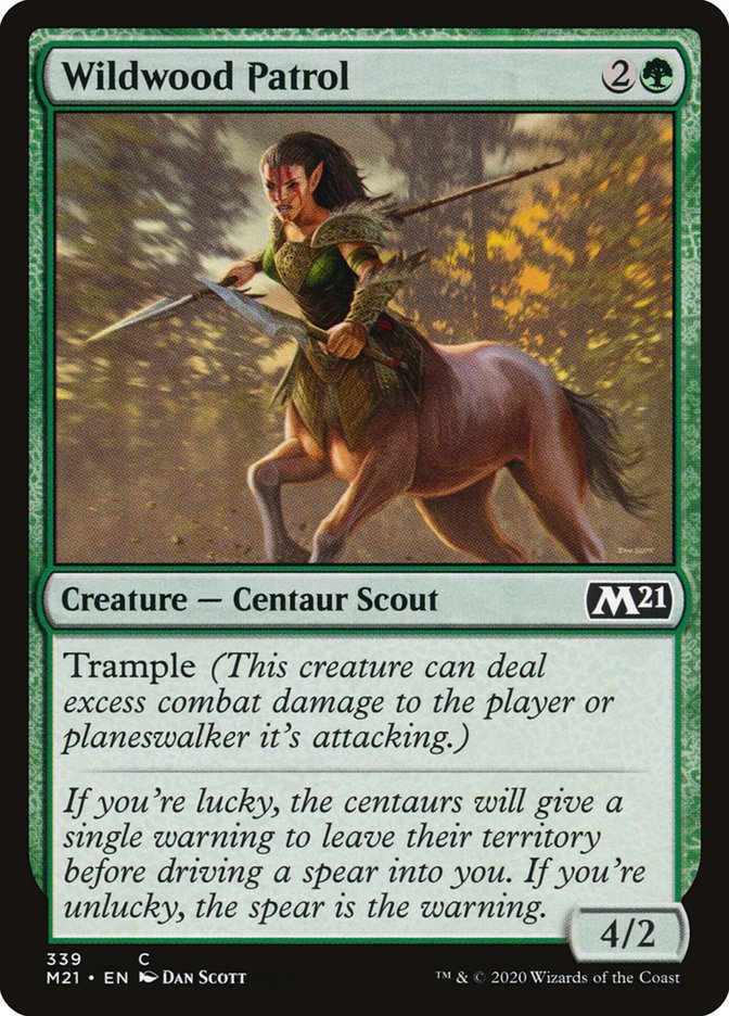Wildwood Patrol [Core Set 2021] | Good Games Morley