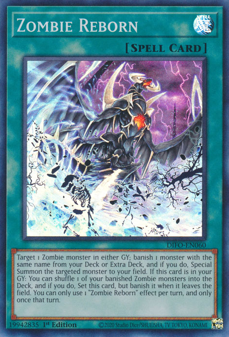 Zombie Reborn [DIFO-EN060] Super Rare | Good Games Morley