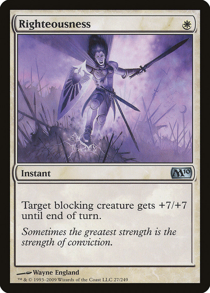 Righteousness [Magic 2010] | Good Games Morley