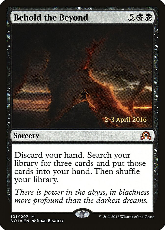 Behold the Beyond [Shadows over Innistrad Prerelease Promos] | Good Games Morley