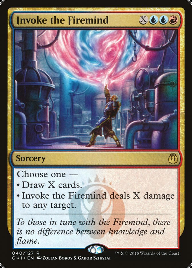 Invoke the Firemind [Guilds of Ravnica Guild Kit] | Good Games Morley