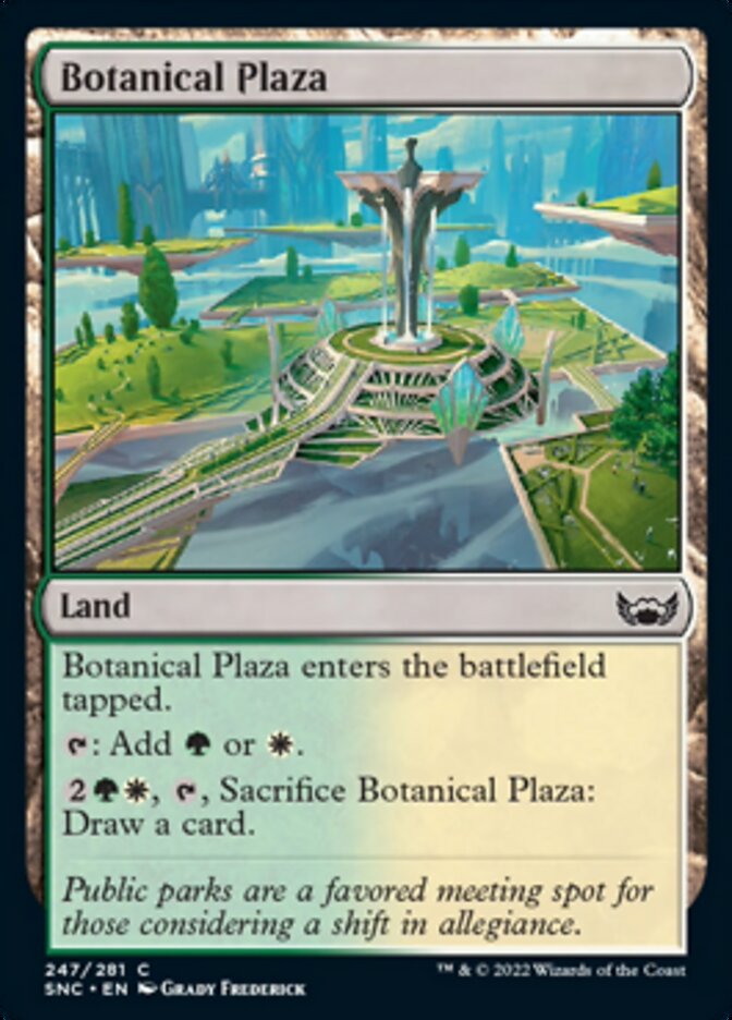 Botanical Plaza [Streets of New Capenna] | Good Games Morley