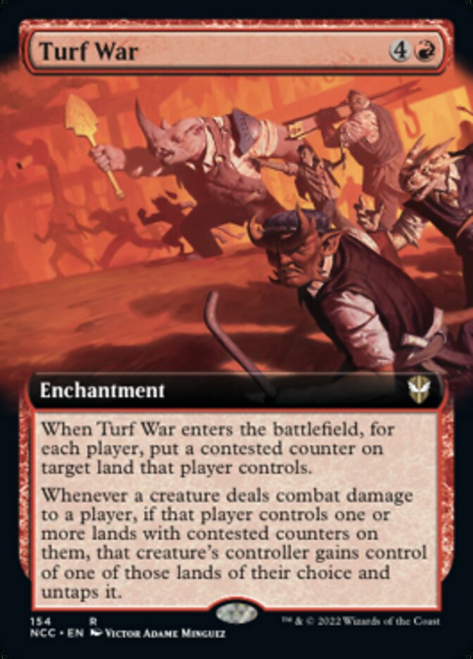 Turf War (Extended Art) [Streets of New Capenna Commander] | Good Games Morley