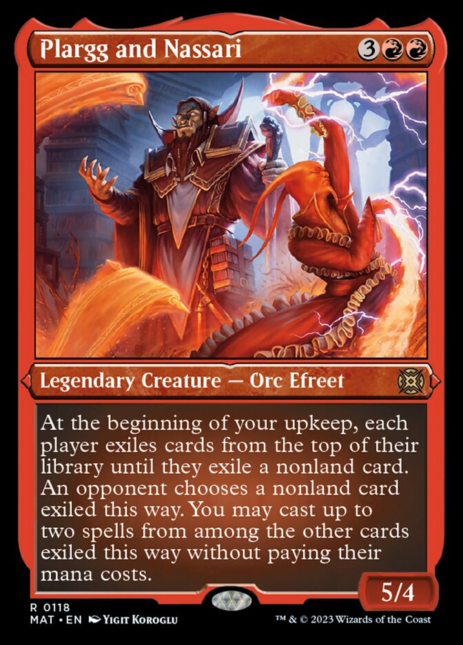 Plargg and Nassari (Foil Etched) [March of the Machine: The Aftermath] | Good Games Morley