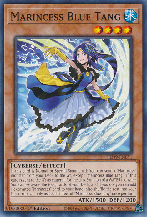Marincess Blue Tang [LED9-EN051] Common | Good Games Morley
