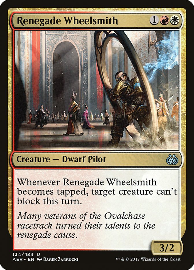 Renegade Wheelsmith [Aether Revolt] | Good Games Morley