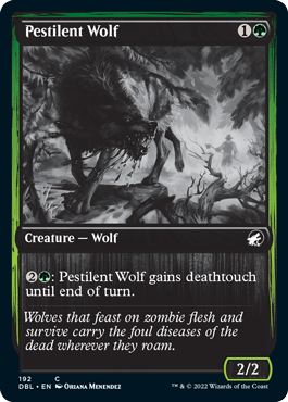 Pestilent Wolf [Innistrad: Double Feature] | Good Games Morley