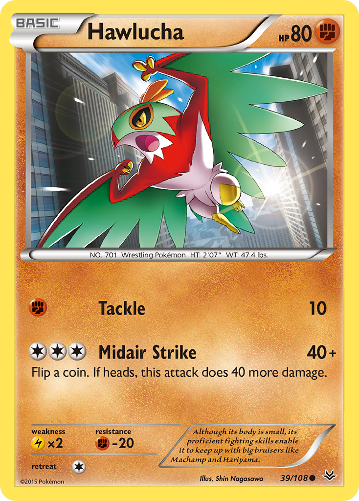 Hawlucha (39/108) [XY: Roaring Skies] | Good Games Morley